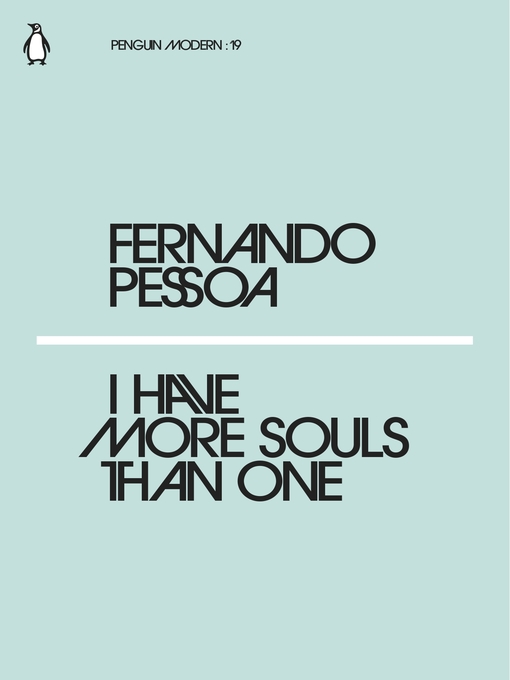 Cover image for I Have More Souls Than One